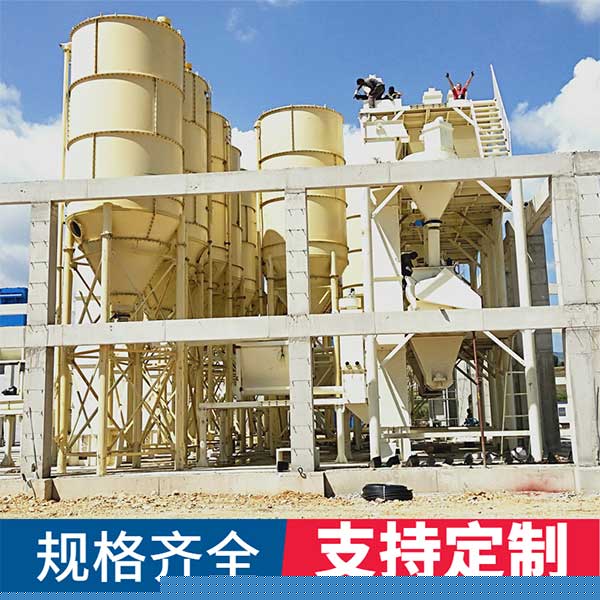 干混砂漿生產(chǎn)線設(shè)備組成，干混砂漿生產(chǎn)線有哪些設(shè)備
